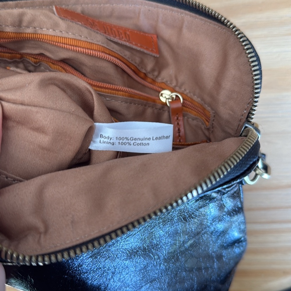 HOBO Black Genuine Leather Shoulder Bag - Picture 10 of 13